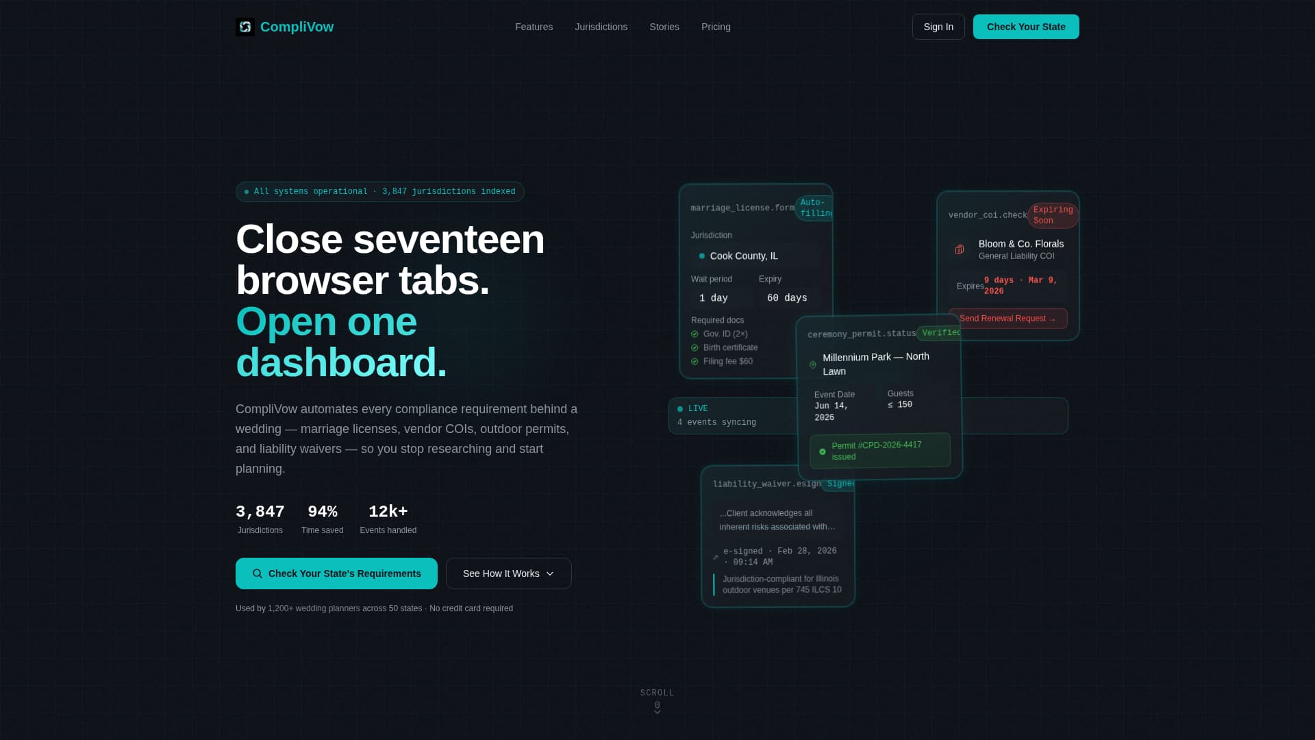 Comply - Streamlined Compliance Landing Page Template