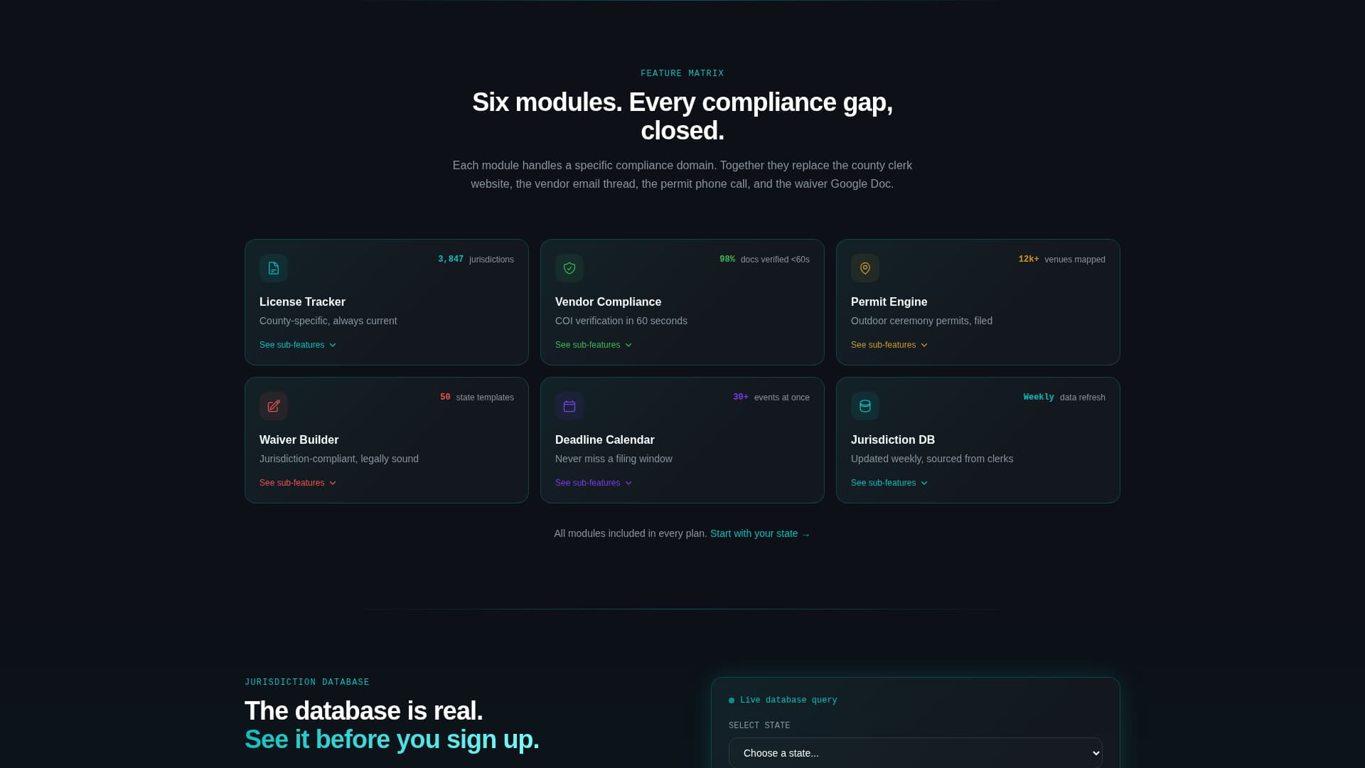 Comply - Streamlined Compliance Landing Page Template