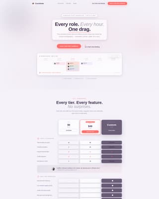 Coordinate - Seamless Wedding Landing Page Template