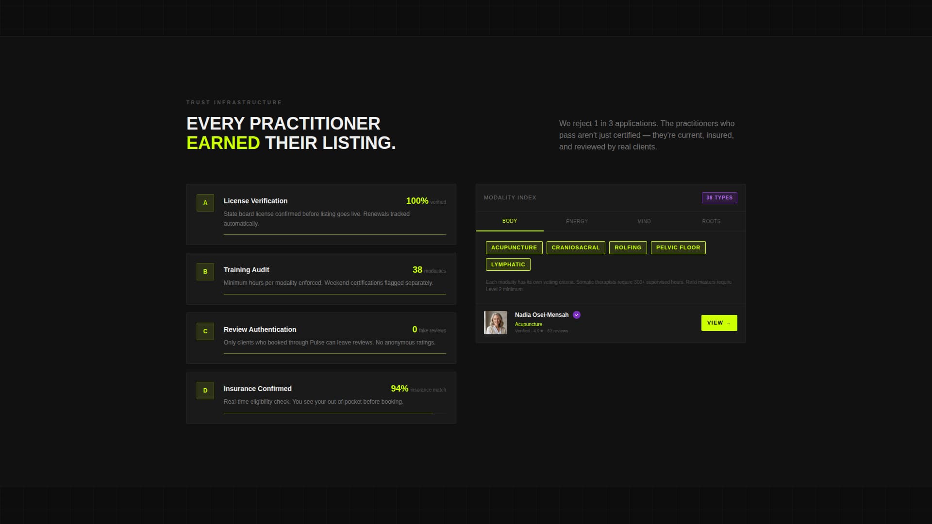 Pulse - Electric Wellness Landing Page Template