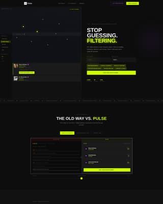 Pulse - Electric Wellness Landing Page Template