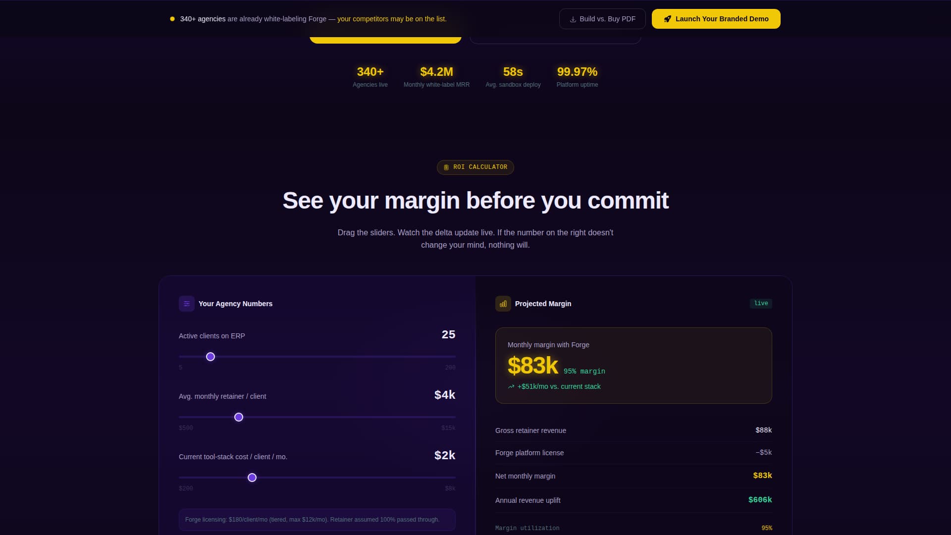White-Label - High-Converting ERP Landing Page Template