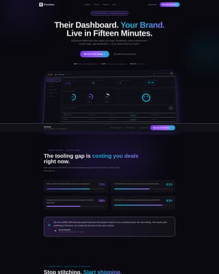 Secure — MDM Platform Landing Page Template