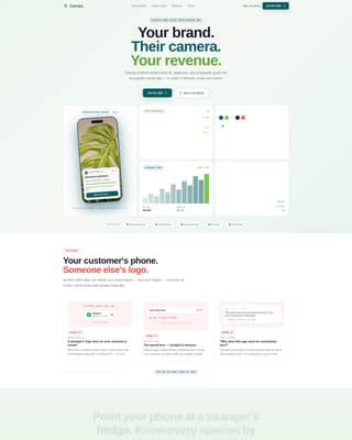 Canopy - Instant Botanist Landing Page Template