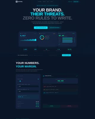 White-Label - Premium SIEM Landing Page Template