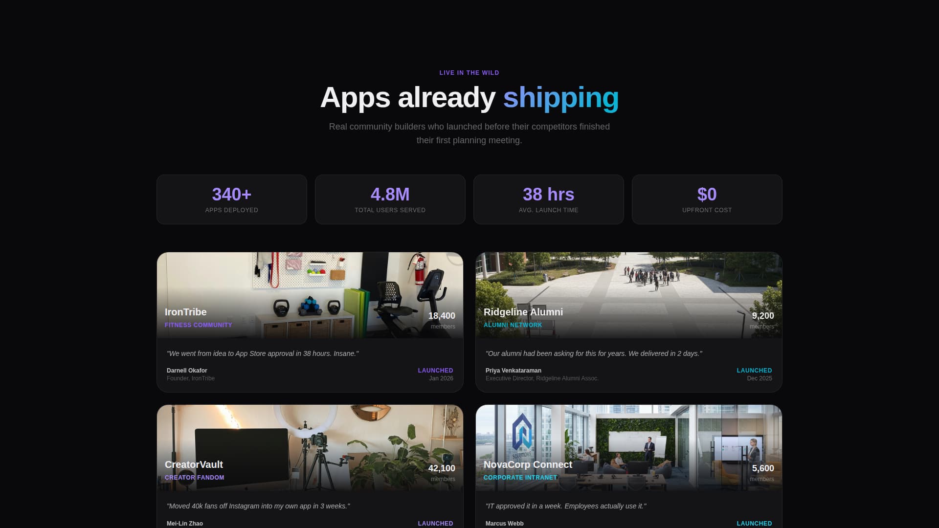 Launchpad - Velocity Social-Networking Landing Page Template