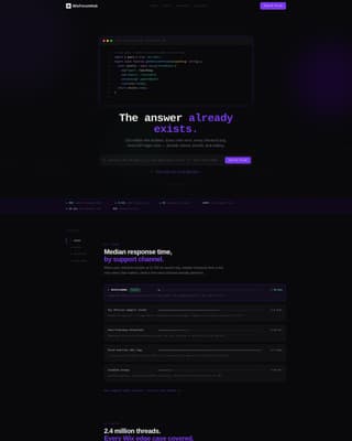 Velo - Datadriven Community Landing Page Template
