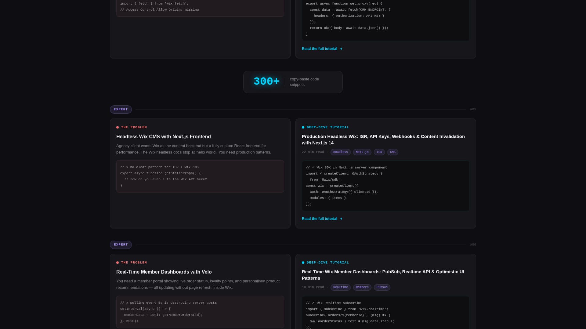 Code — Developer Hub Landing Page Template