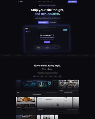 Templ - Stunning Wix Library Landing Page Template