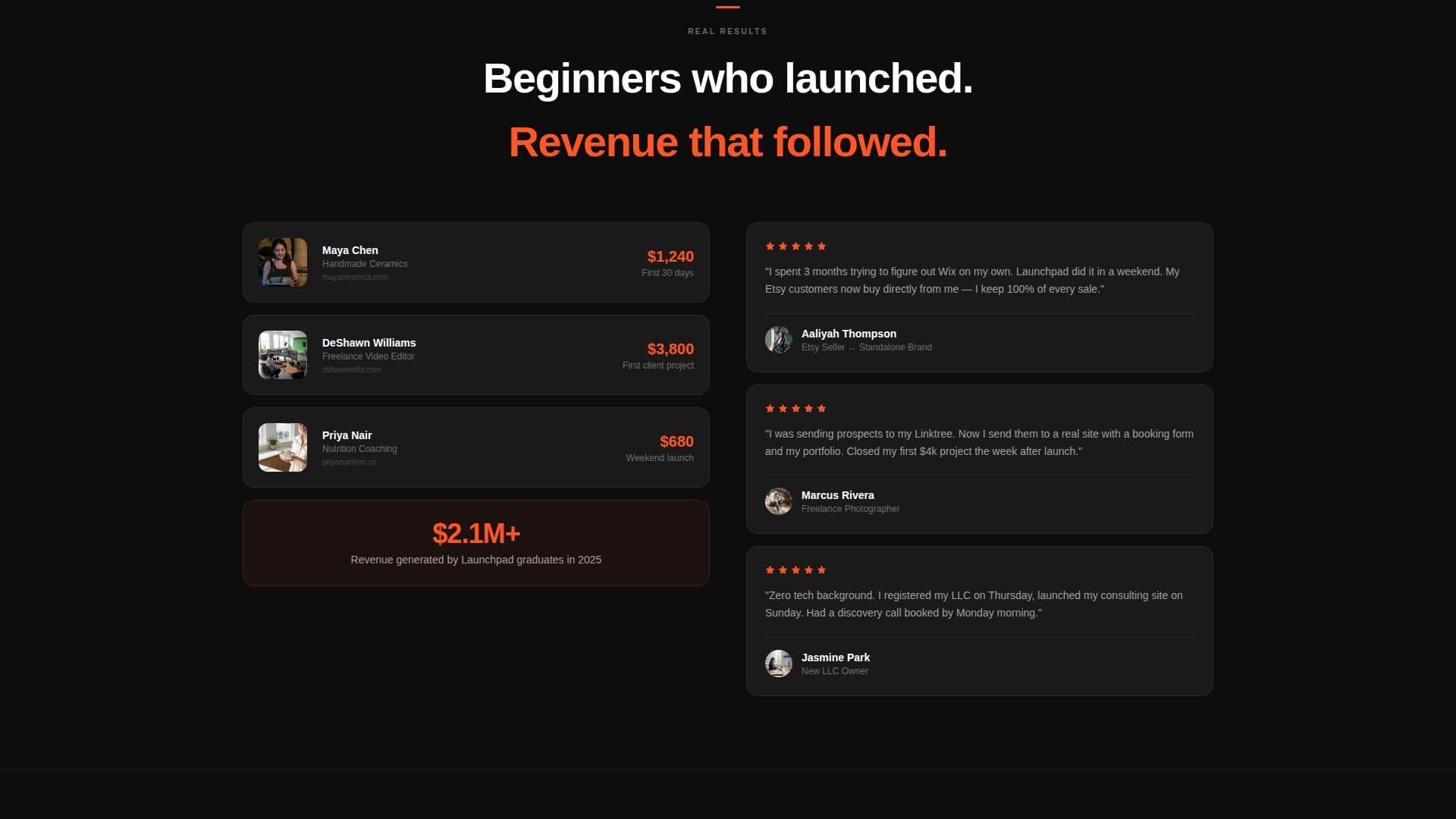 Launchpad - Highvelocity Startup Landing Page Template