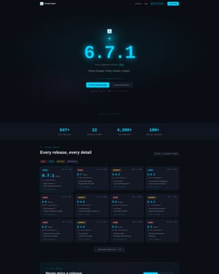 Changelog - Luminous WordPress Landing Page Template