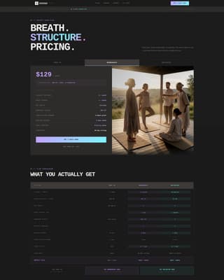 Yoga Studio Booking Website Template