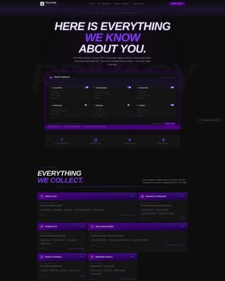 Yoga Studio Privacy Policy Website Template