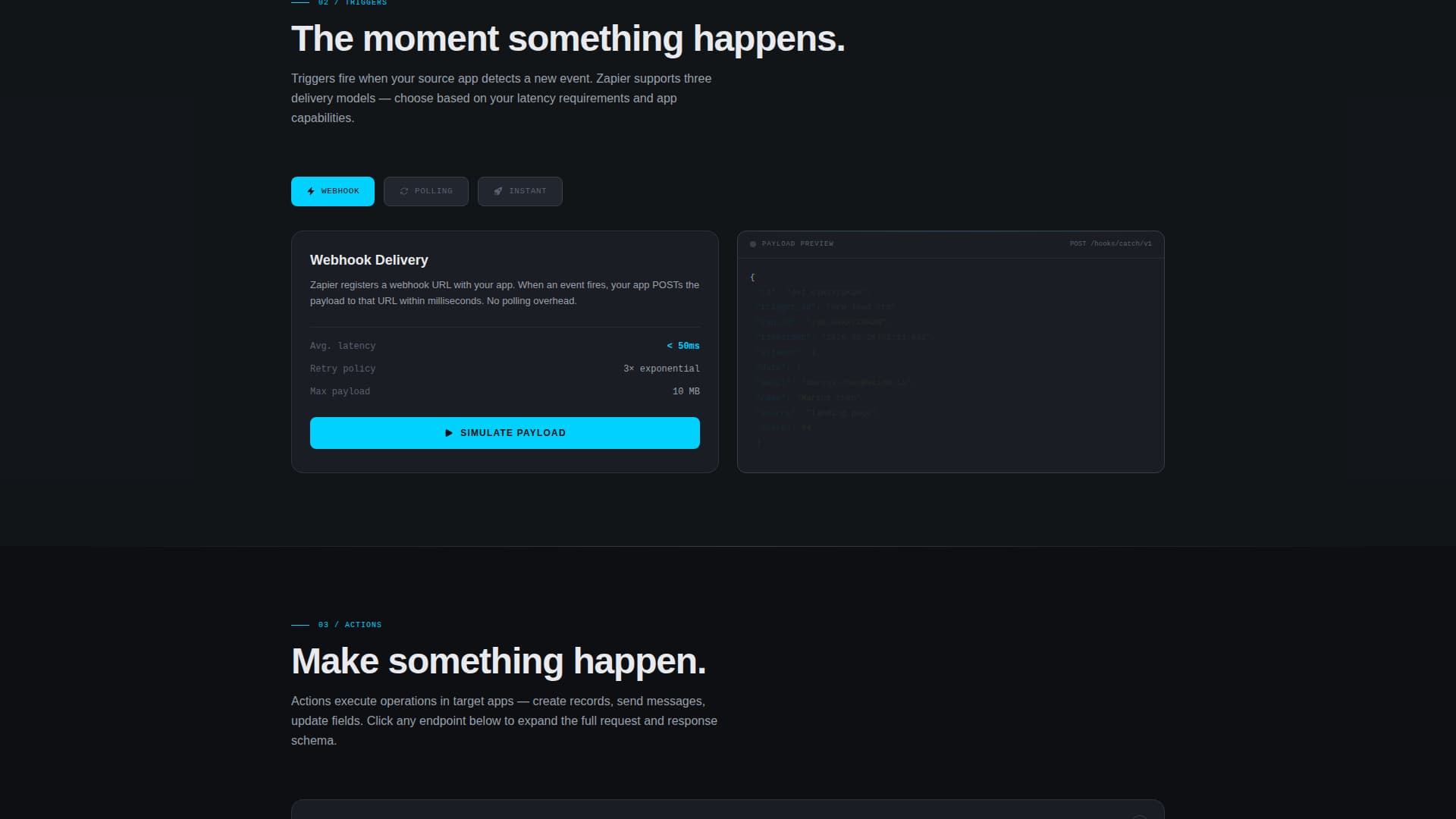 Ref — API Docs Landing Page Template