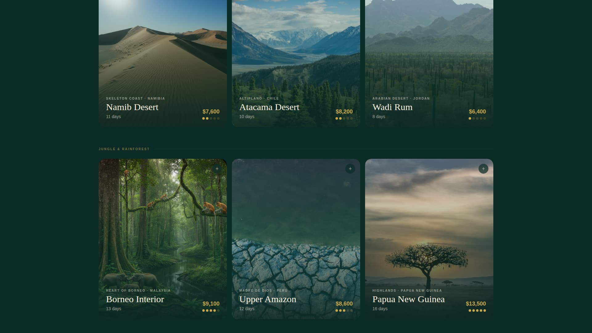 Traverse - Luxe Adventure Landing Page Template