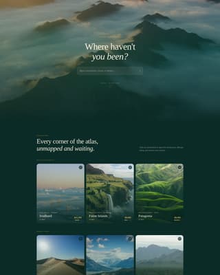 Traverse - Luxe Adventure Landing Page Template