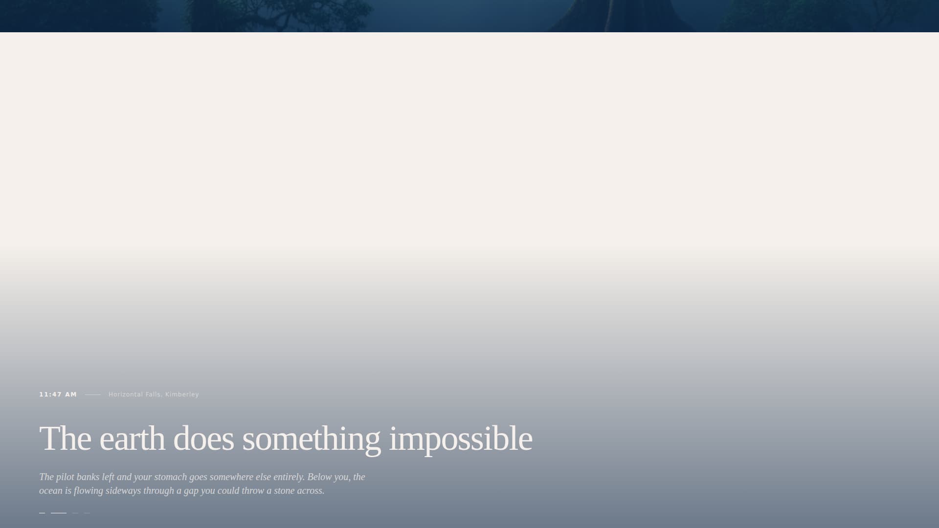 Outback - Breathtaking Adventure Landing Page Template