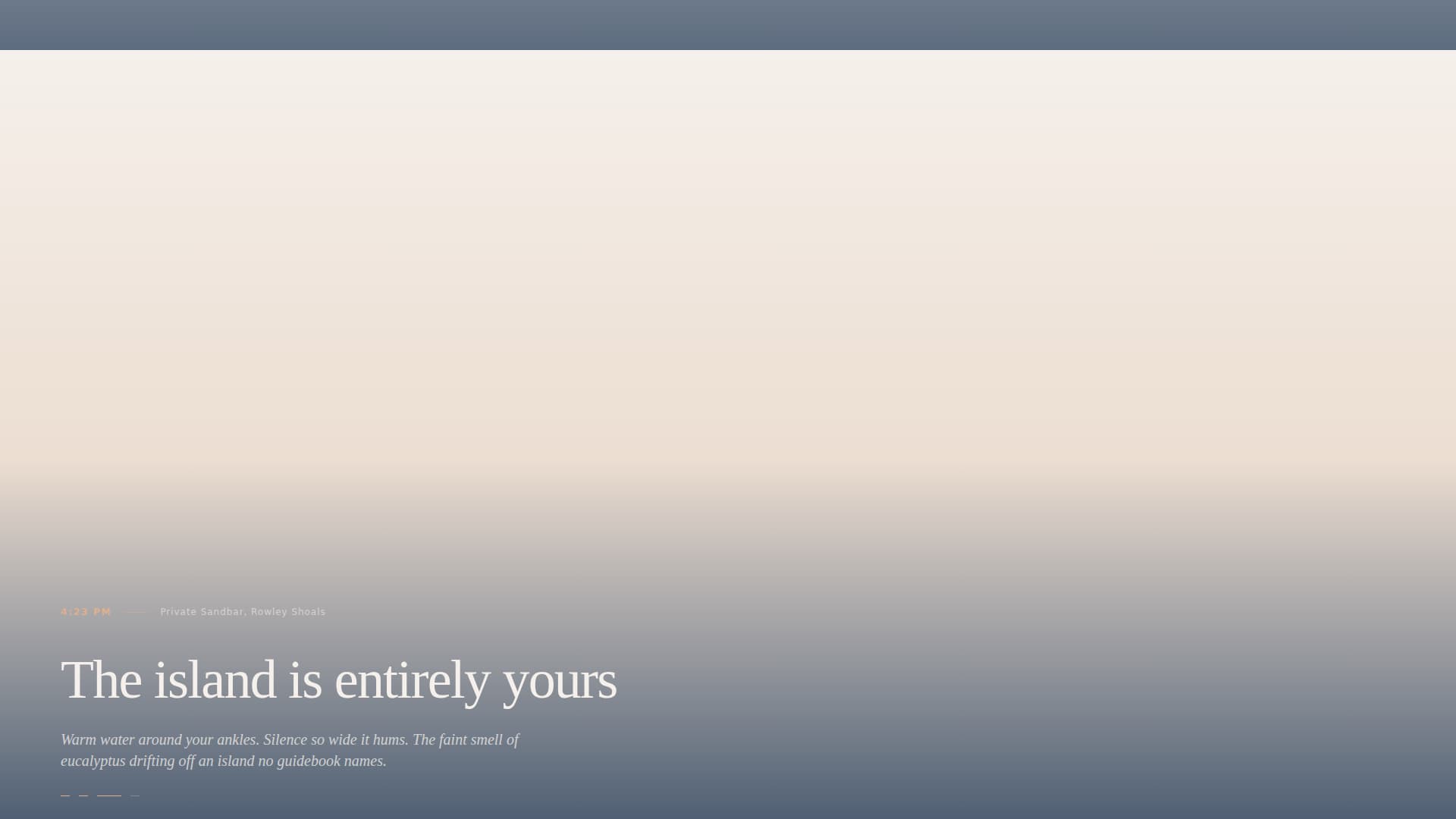 Outback - Breathtaking Adventure Landing Page Template