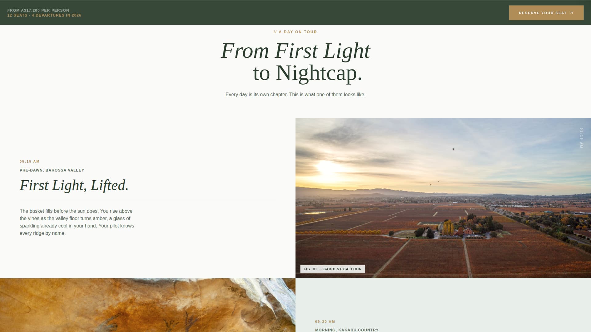 Roam - Luxe Australia Landing Page Template