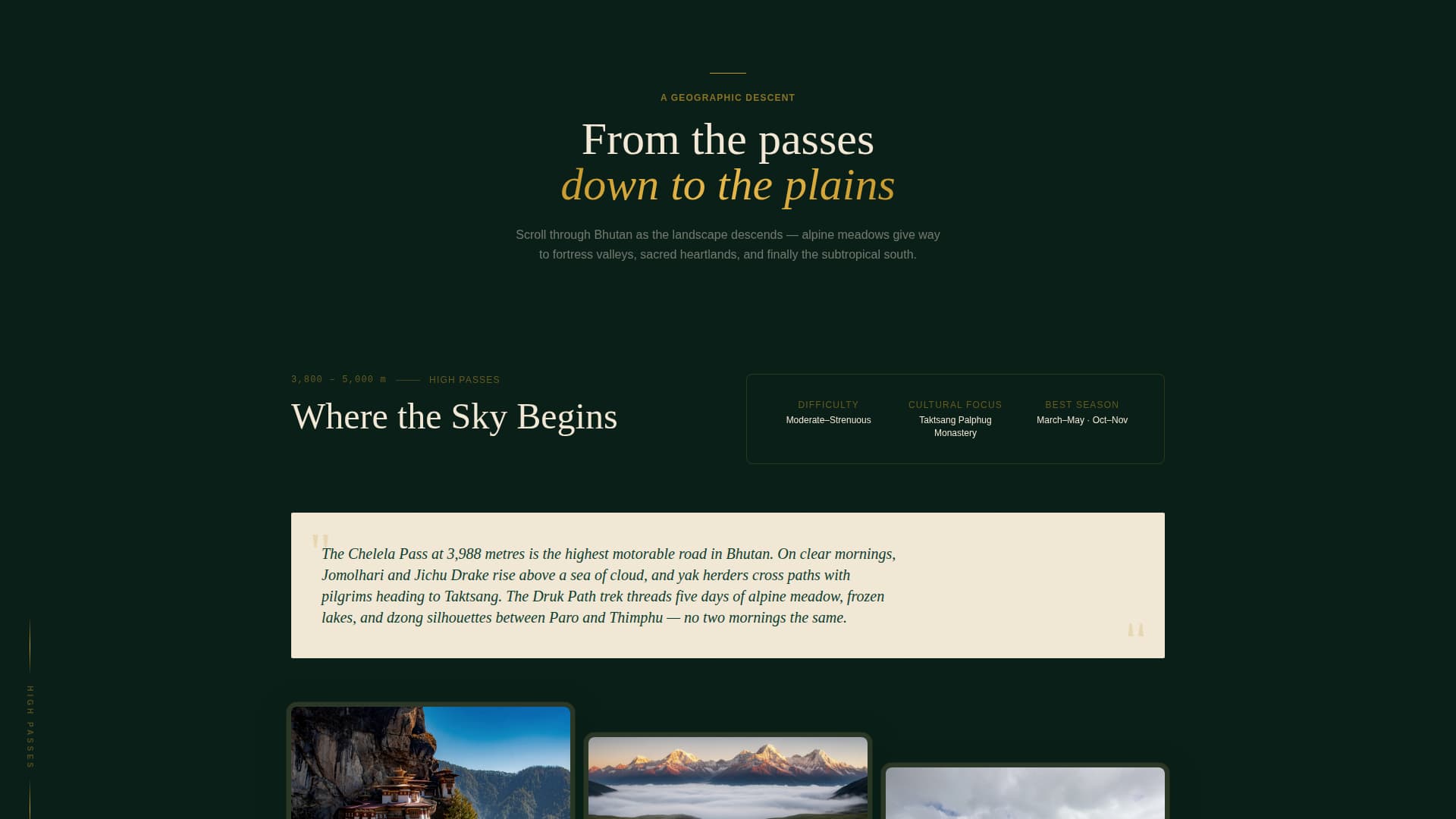Druk - Immersive Himalayan Landing Page Template