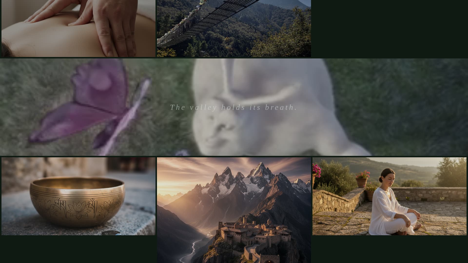 Dzong - Immersive Retreat Landing Page Template