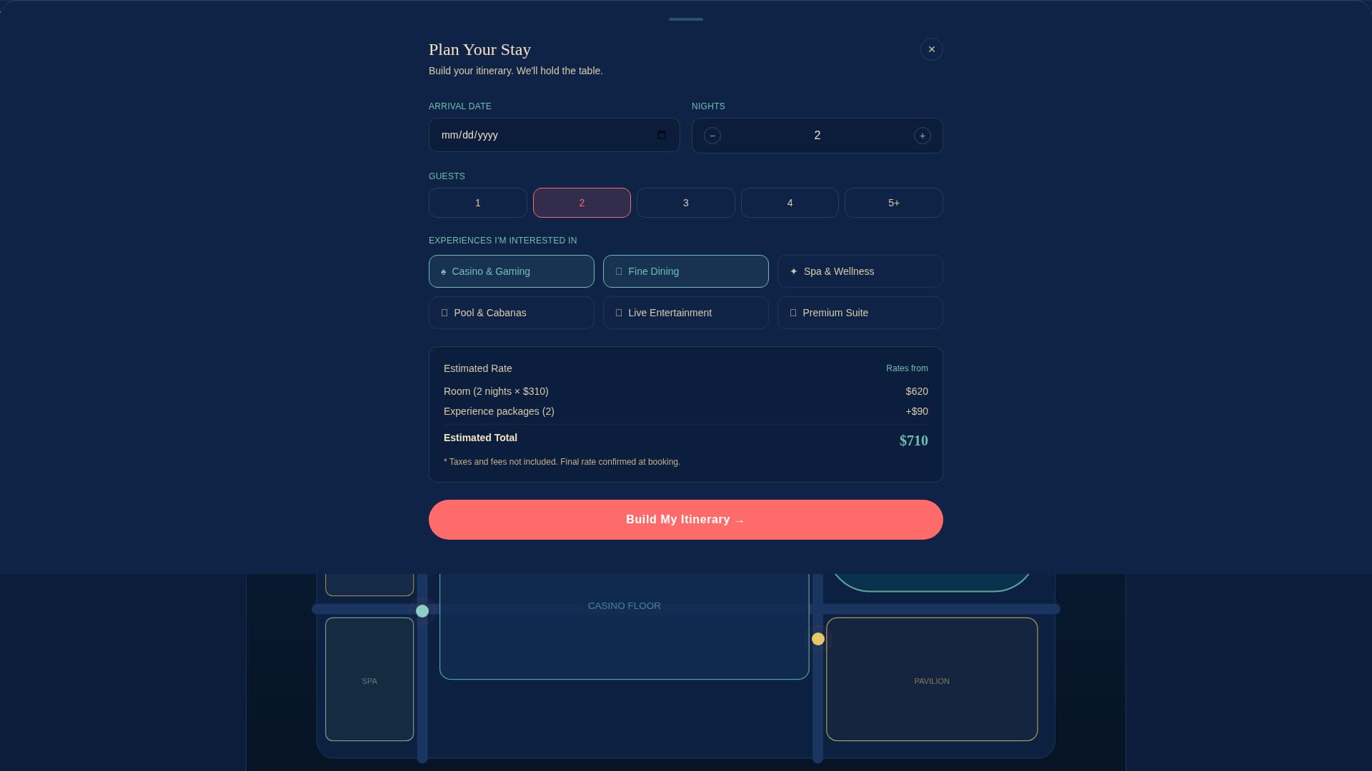 Jackpot - Stunning Casinoresort Landing Page Template