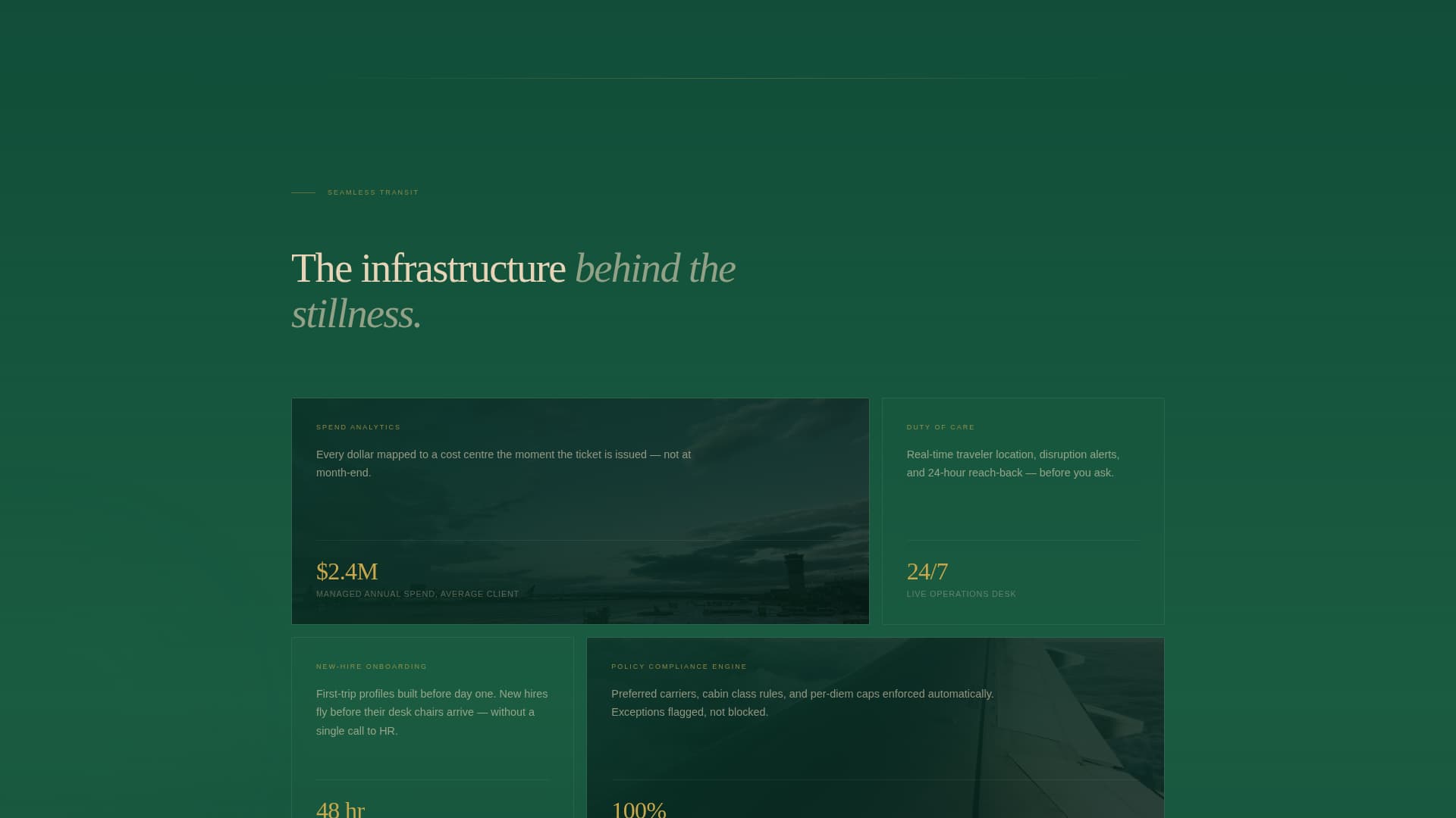 Itinerary - Premium Businesstravel Landing Page Template