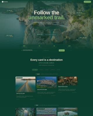 Dalmatia - Cinematic Croatia Landing Page Template