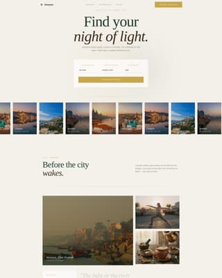 Deepam - Luminous Festival Landing Page Template