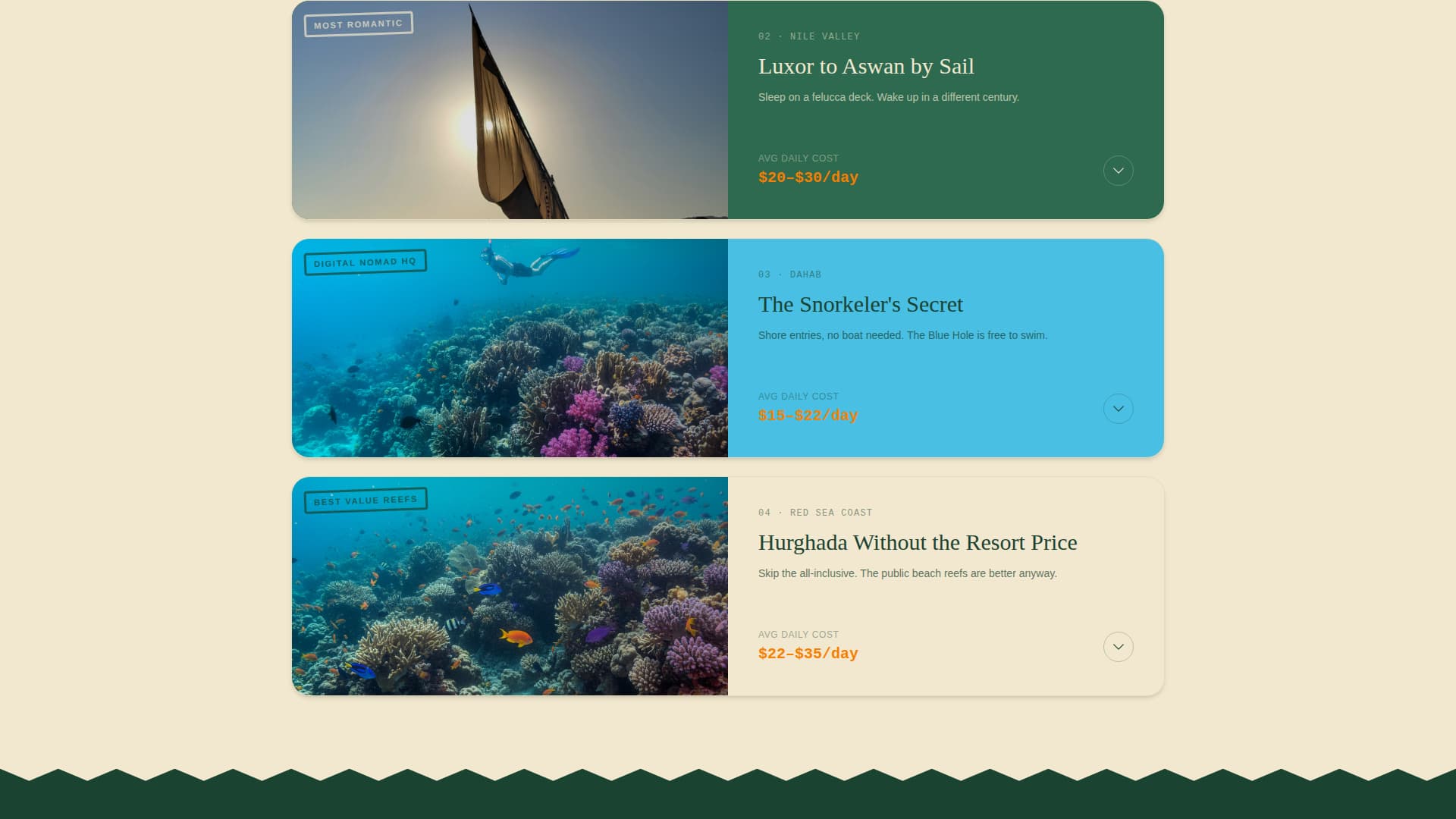 Drift - Wanderlust Budget Landing Page Template