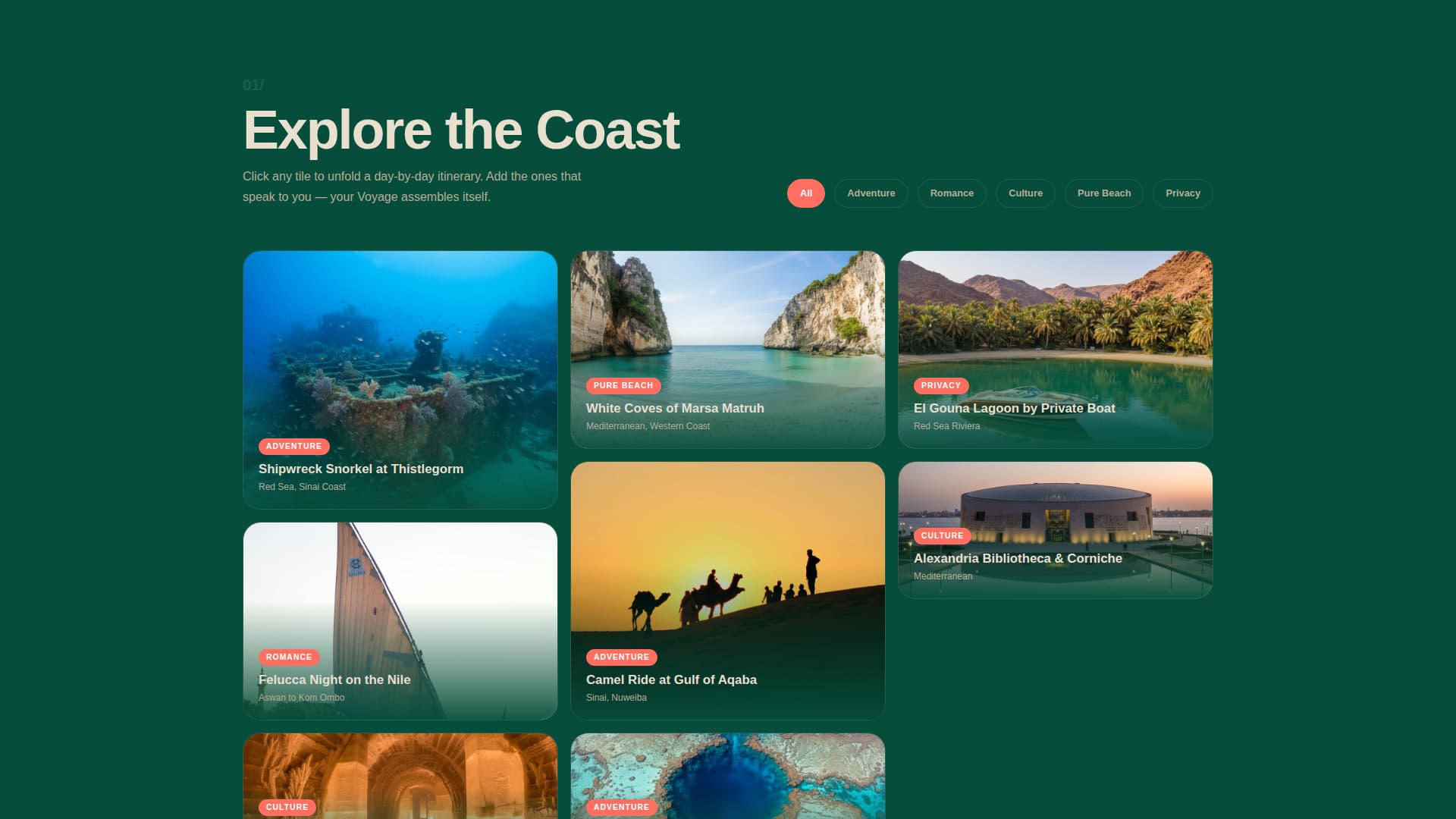 Voyage - Romantic Honeymoon Landing Page Template