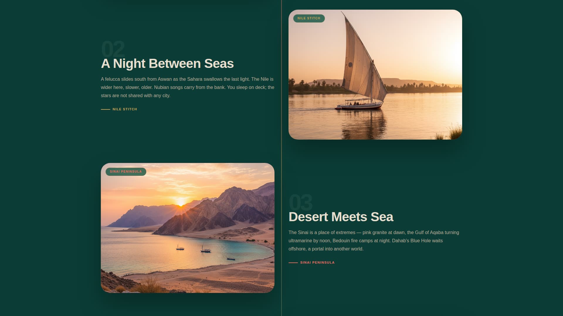 Voyage - Romantic Honeymoon Landing Page Template