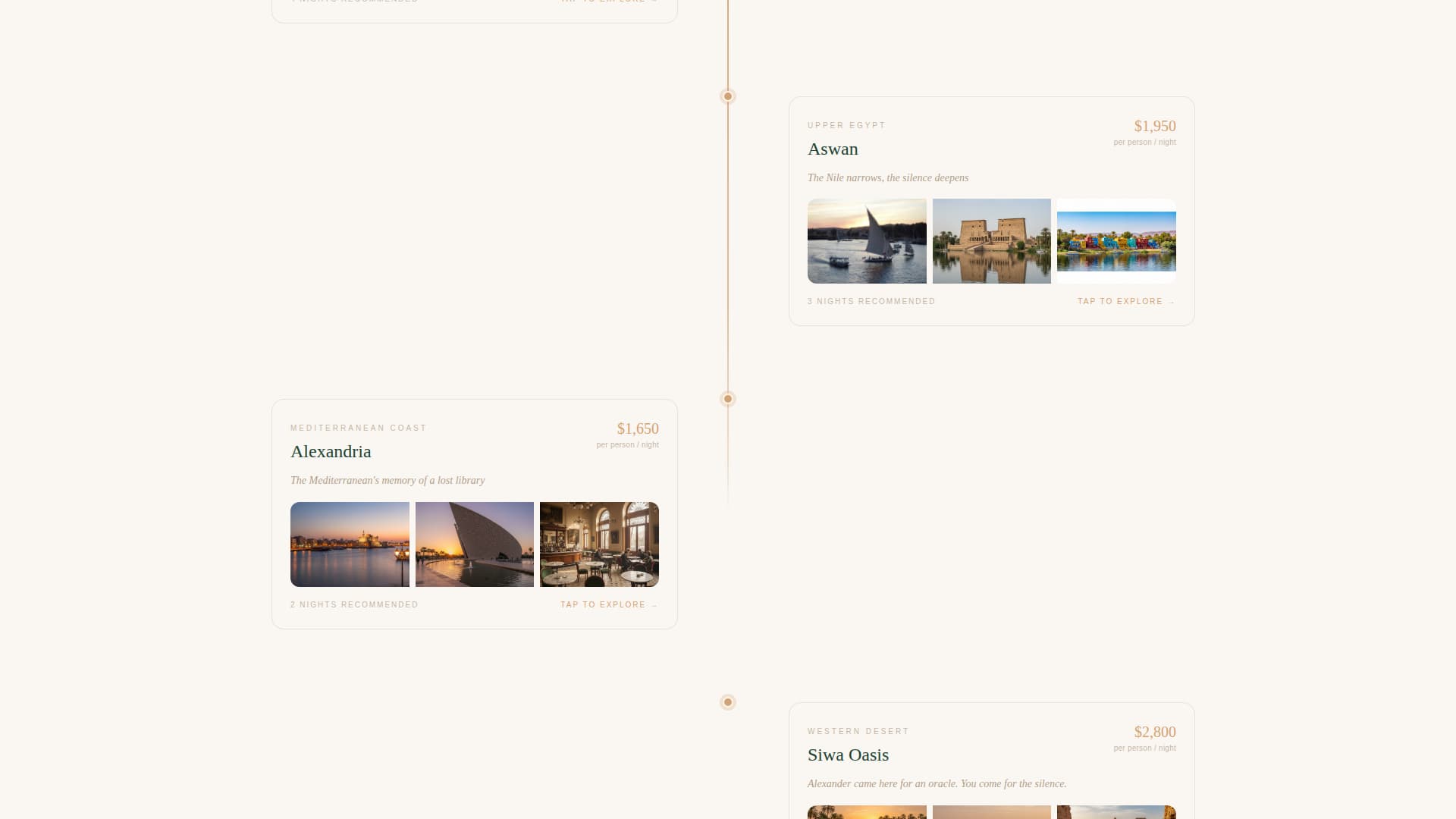 Pharaoh - Exclusive Egypt Landing Page Template