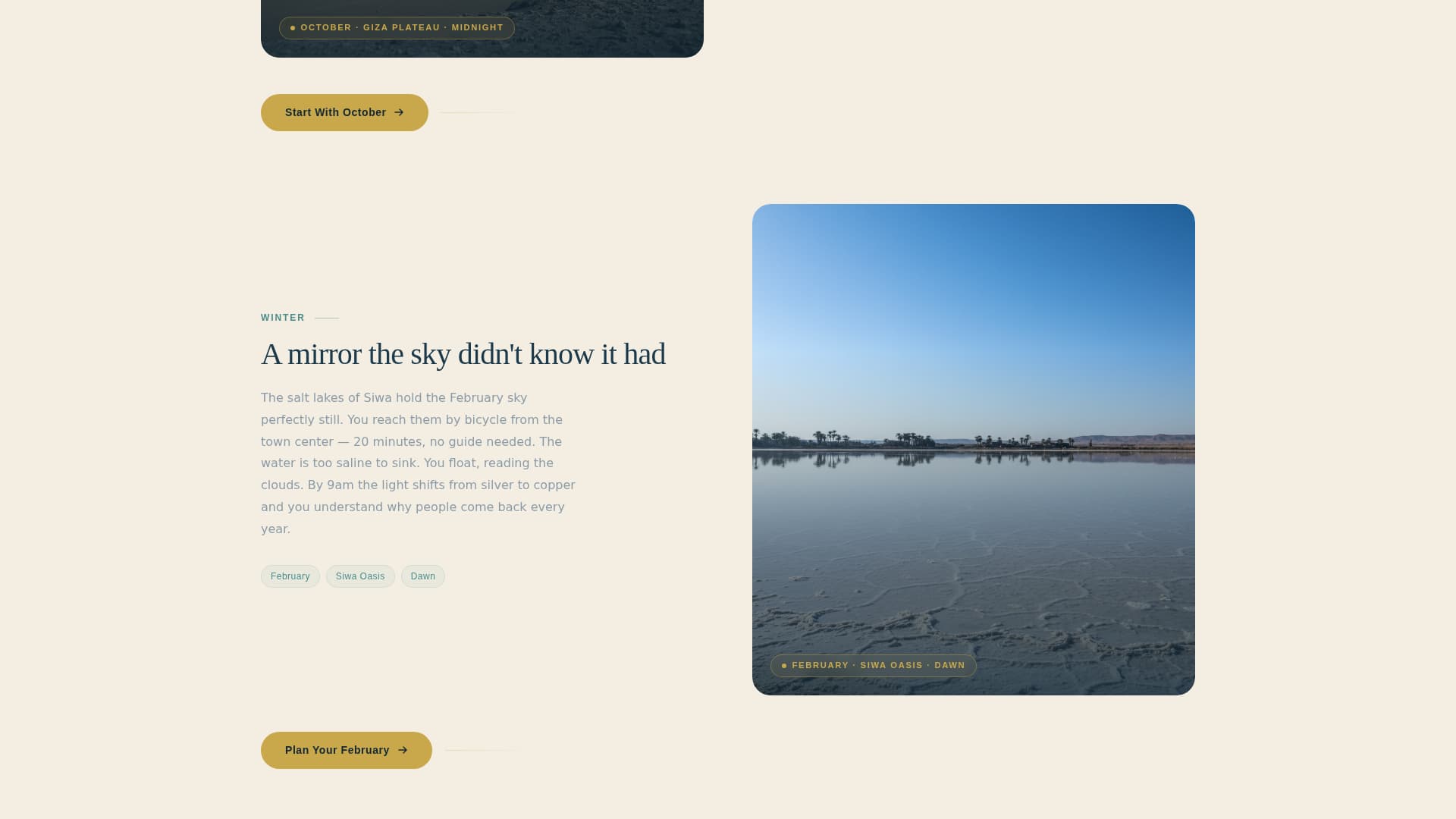 Ankh - Immersive Egypt Landing Page Template