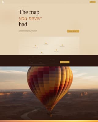 Mesa - Breathtaking Experiencebooking Landing Page Template