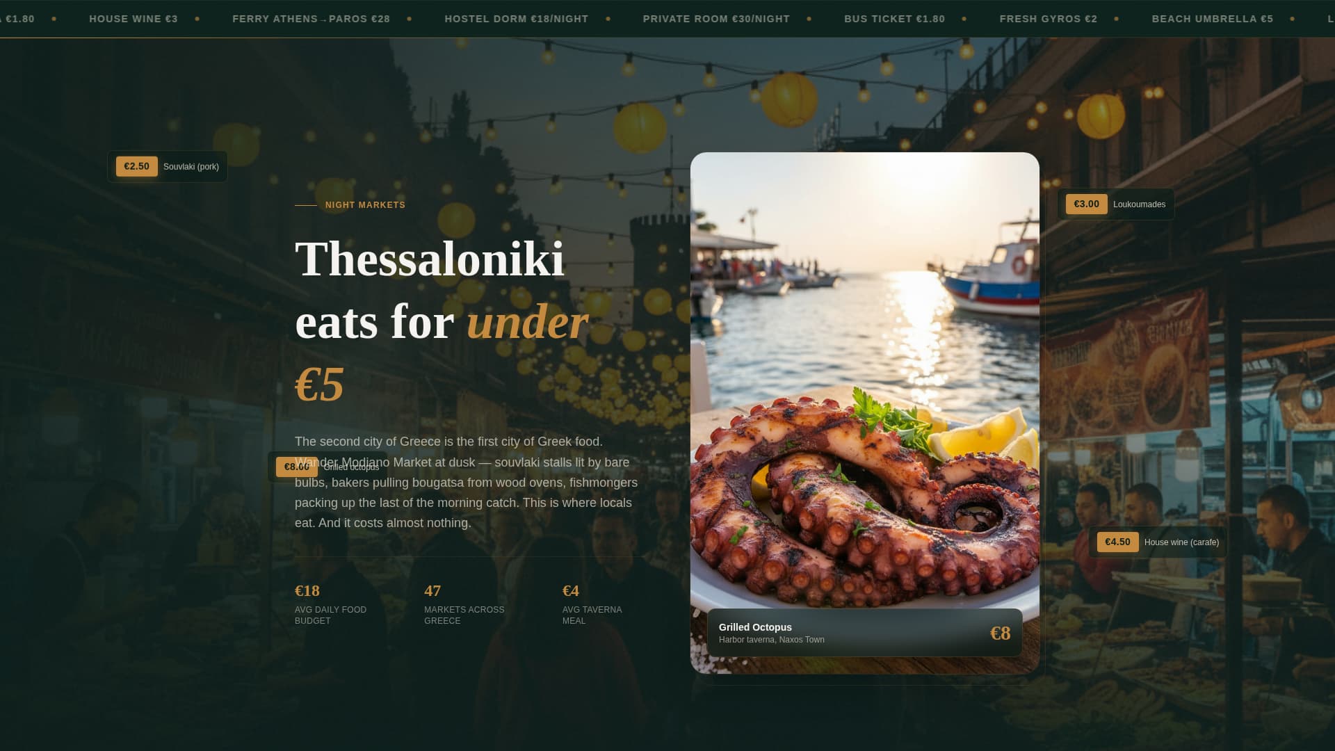 Odyssey - Immersive Budgettravel Landing Page Template