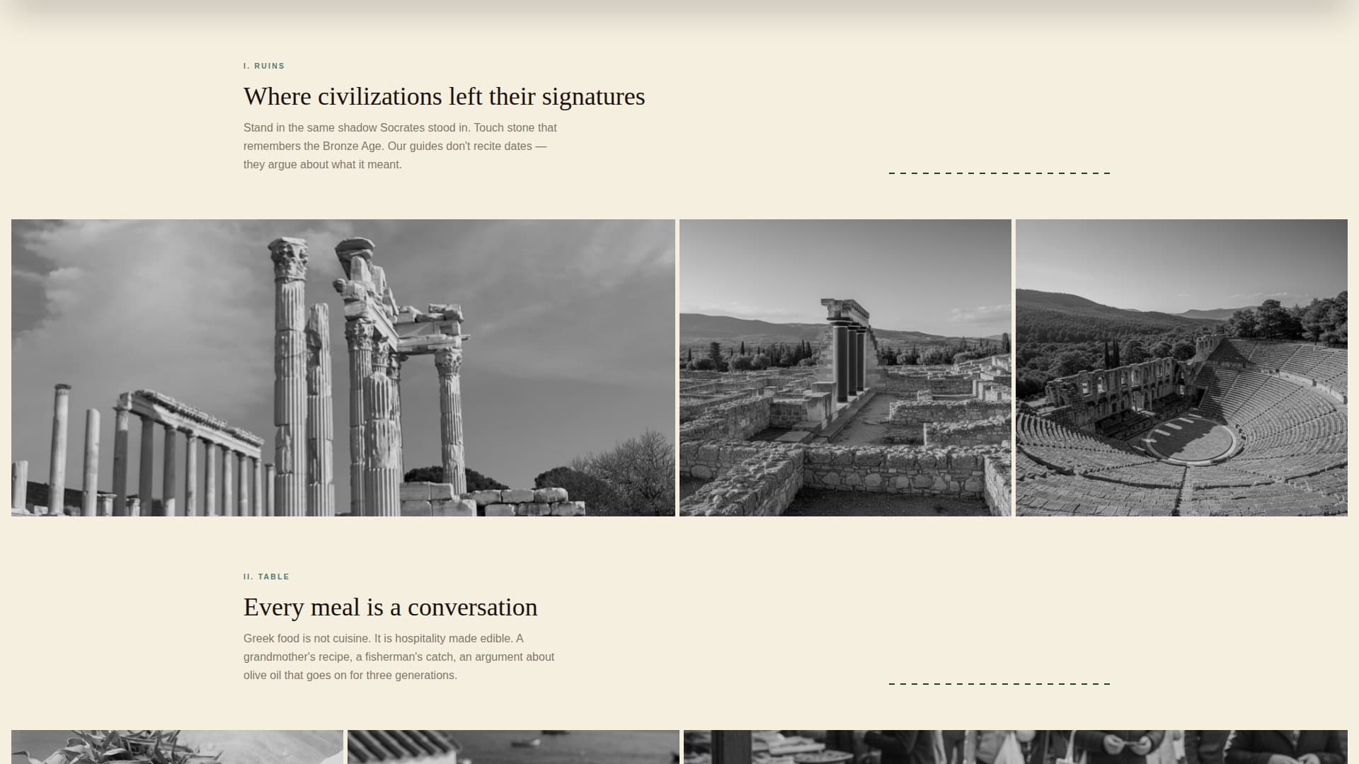 Odyssey - Immersive Cultural Landing Page Template