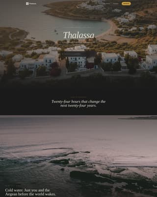 Greece Travel Expert Booking Website Template