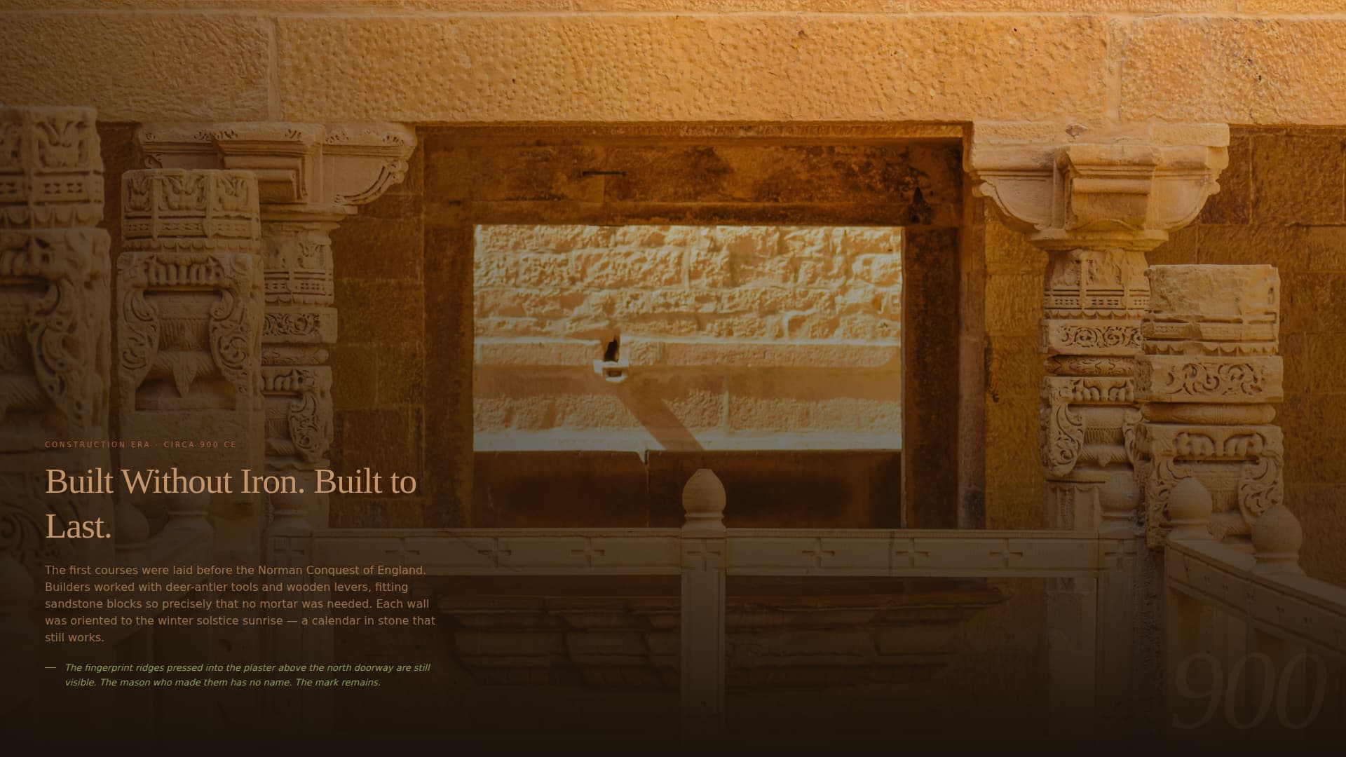 Monument - Immersive Heritage Landing Page Template