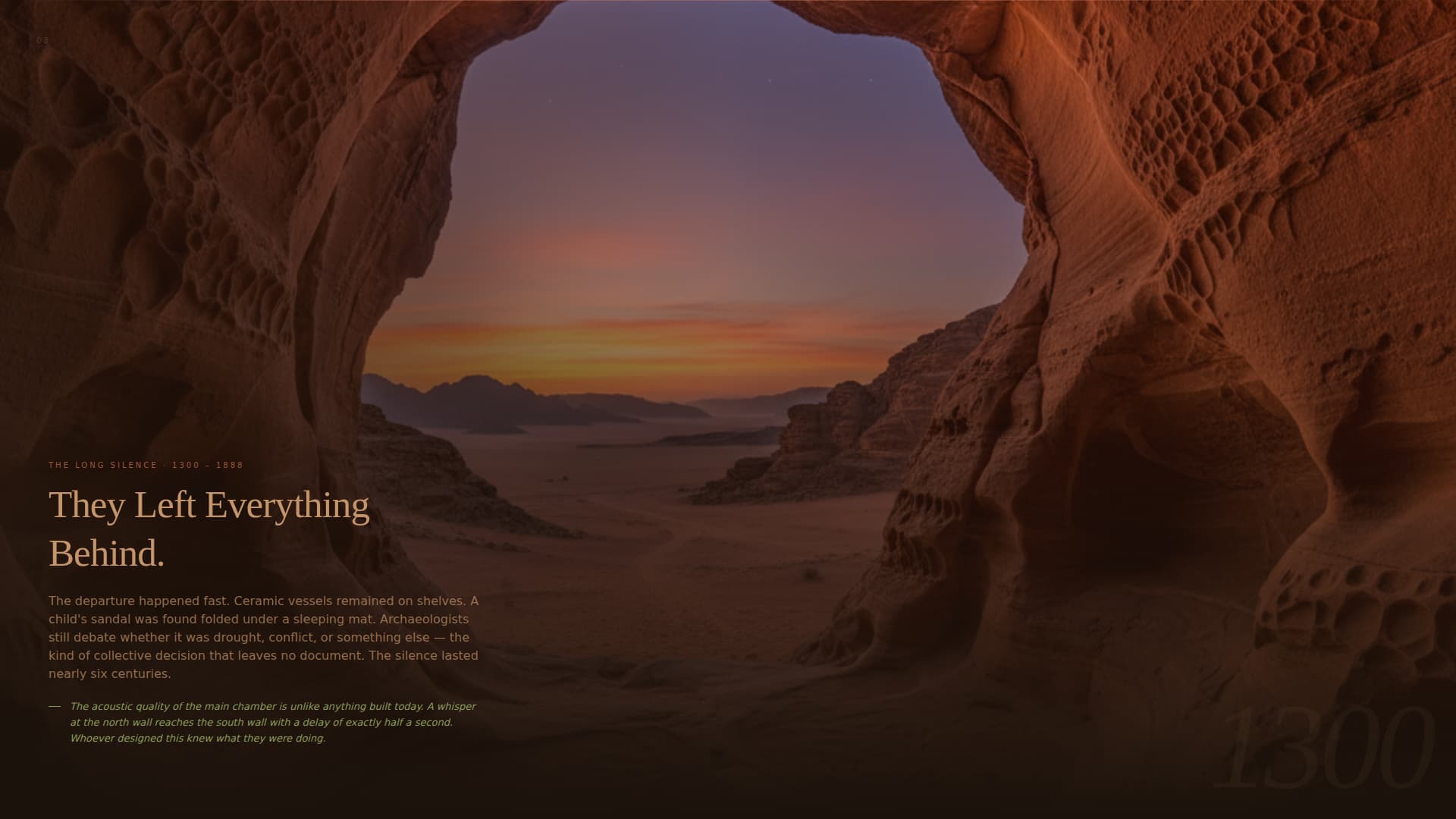 Monument - Immersive Heritage Landing Page Template