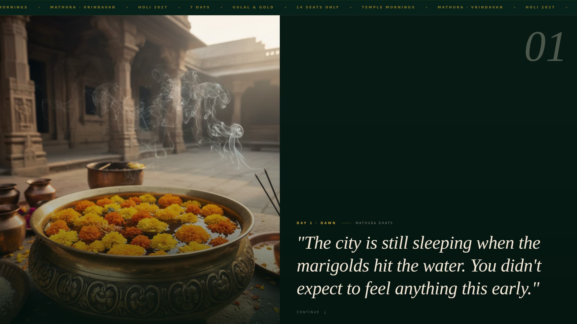 Rang - Immersive Festival Landing Page Template