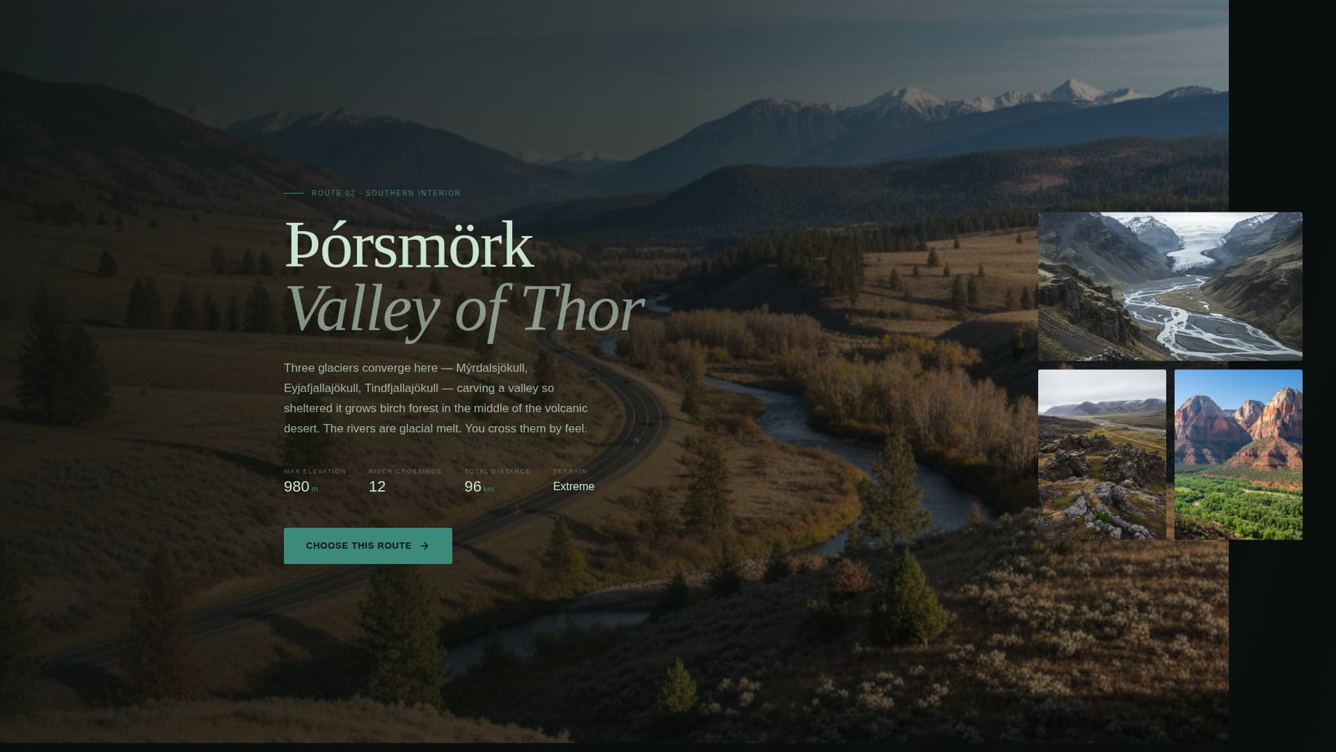 Traverse - Immersive Adventure Landing Page Template