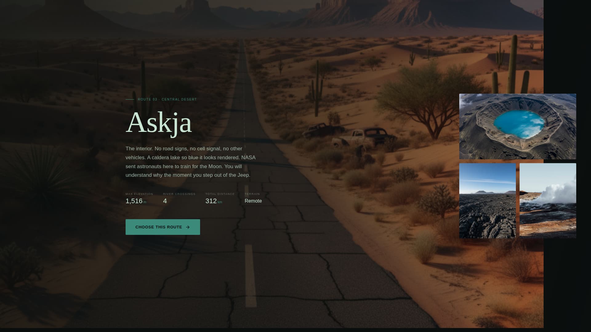Traverse - Immersive Adventure Landing Page Template