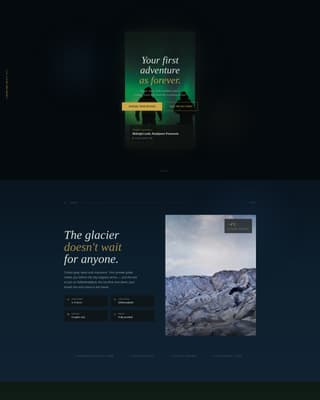 Iceland Travel Specialist Booking Website Template