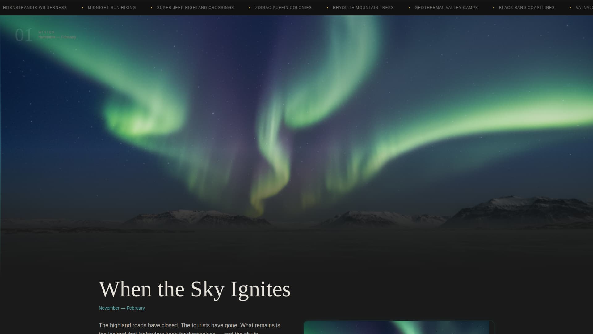 Traverse - Immersive Expedition Landing Page Template