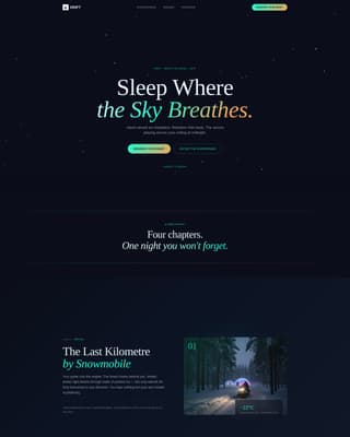 Unique Stay & Accommodation Specialist Booking Website Template