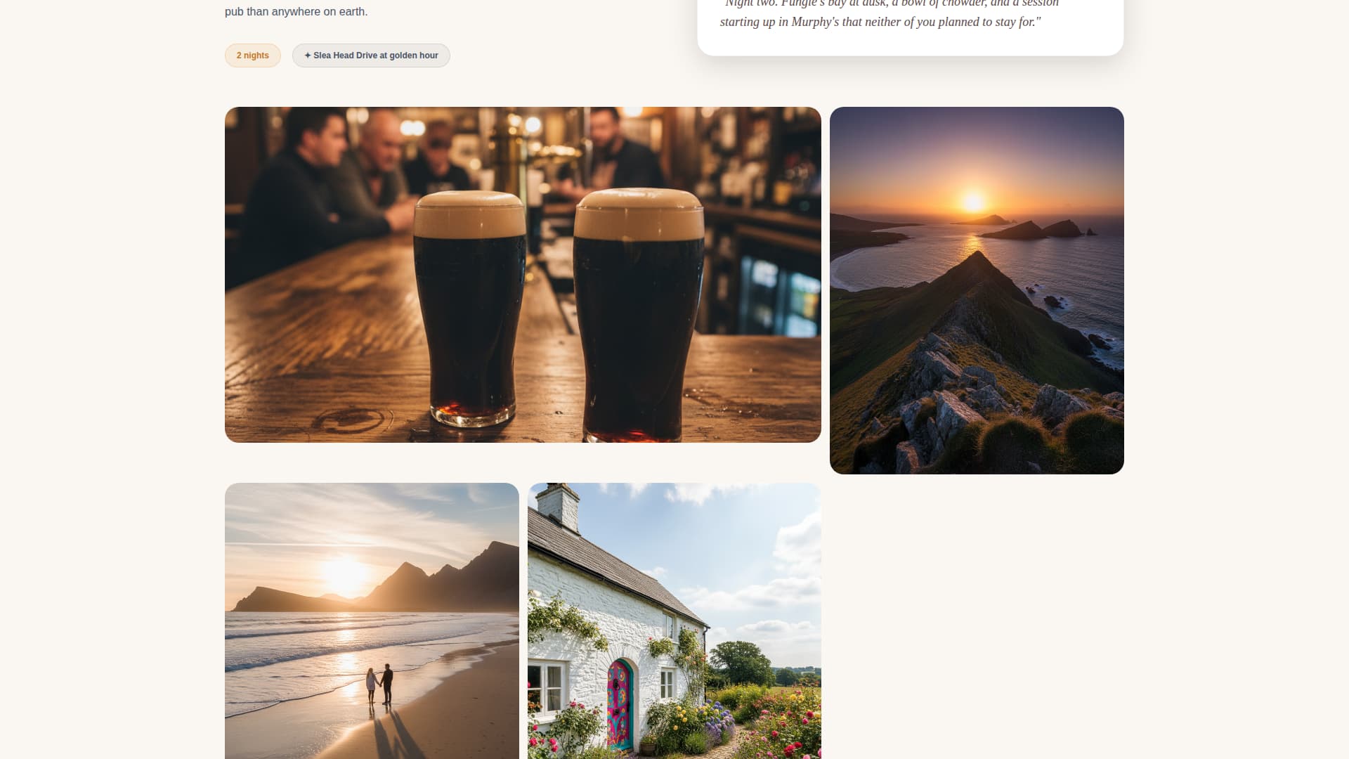 Wander - Immersive Honeymoon Landing Page Template