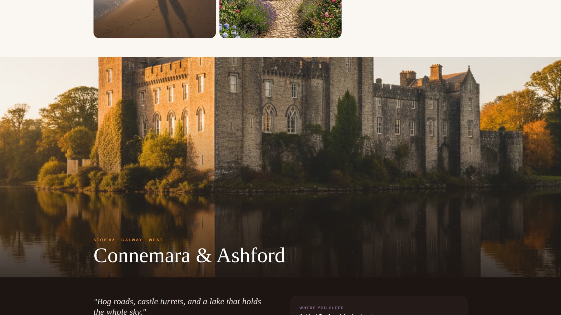 Wander - Immersive Honeymoon Landing Page Template