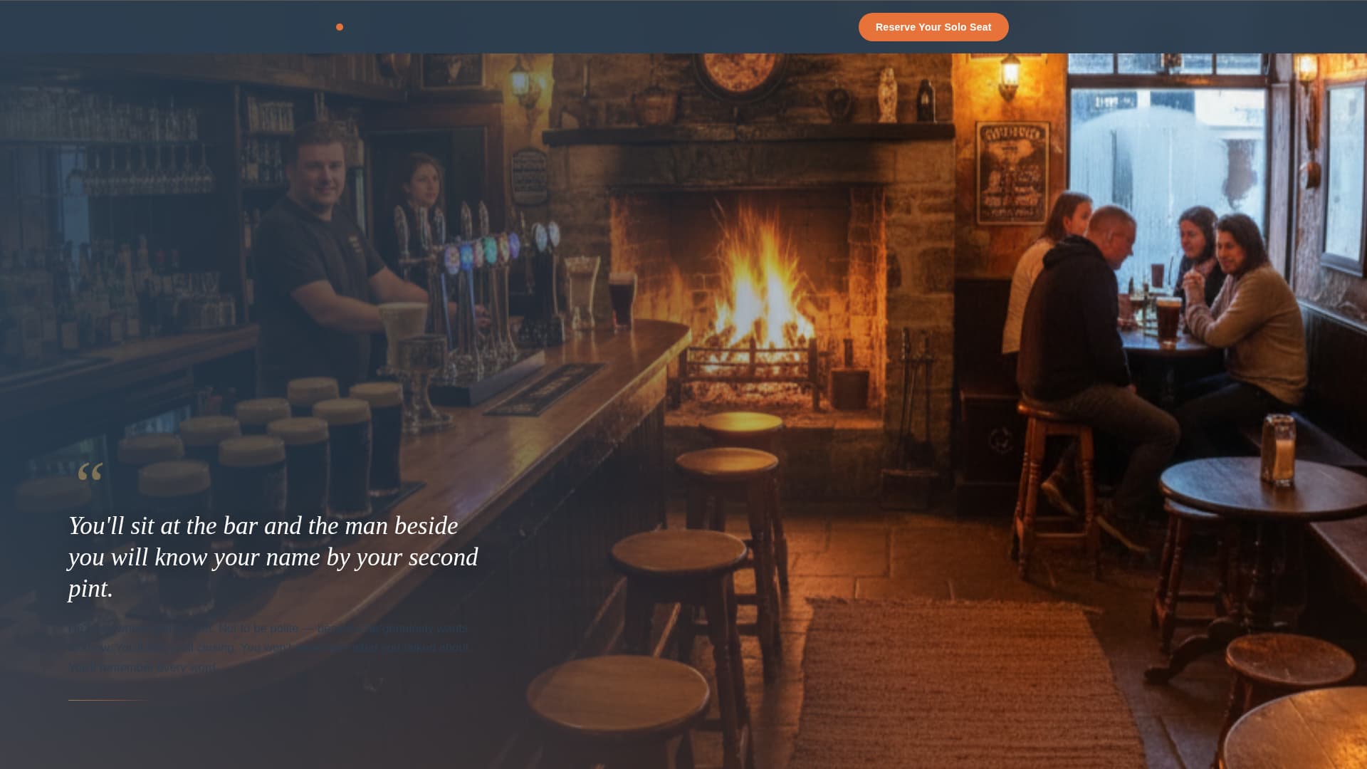 Wander - Immersive Ireland Landing Page Template