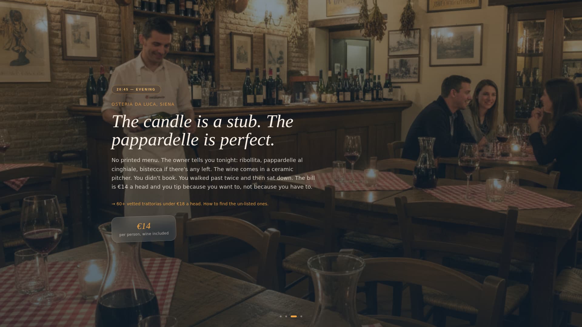 Vagabondo - Immersive Budgettravel Landing Page Template